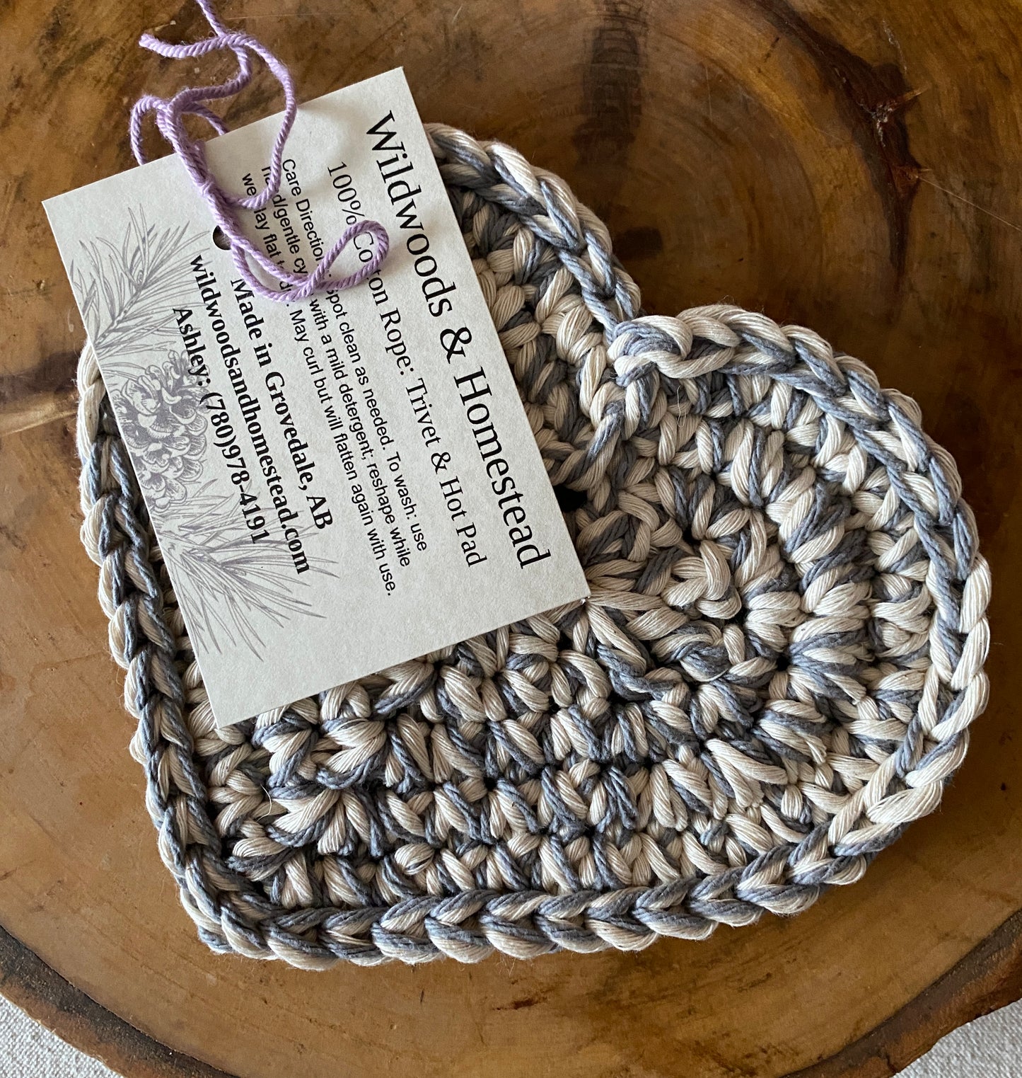 Farmhouse Hot Pad, Oven Mitt, Trivet