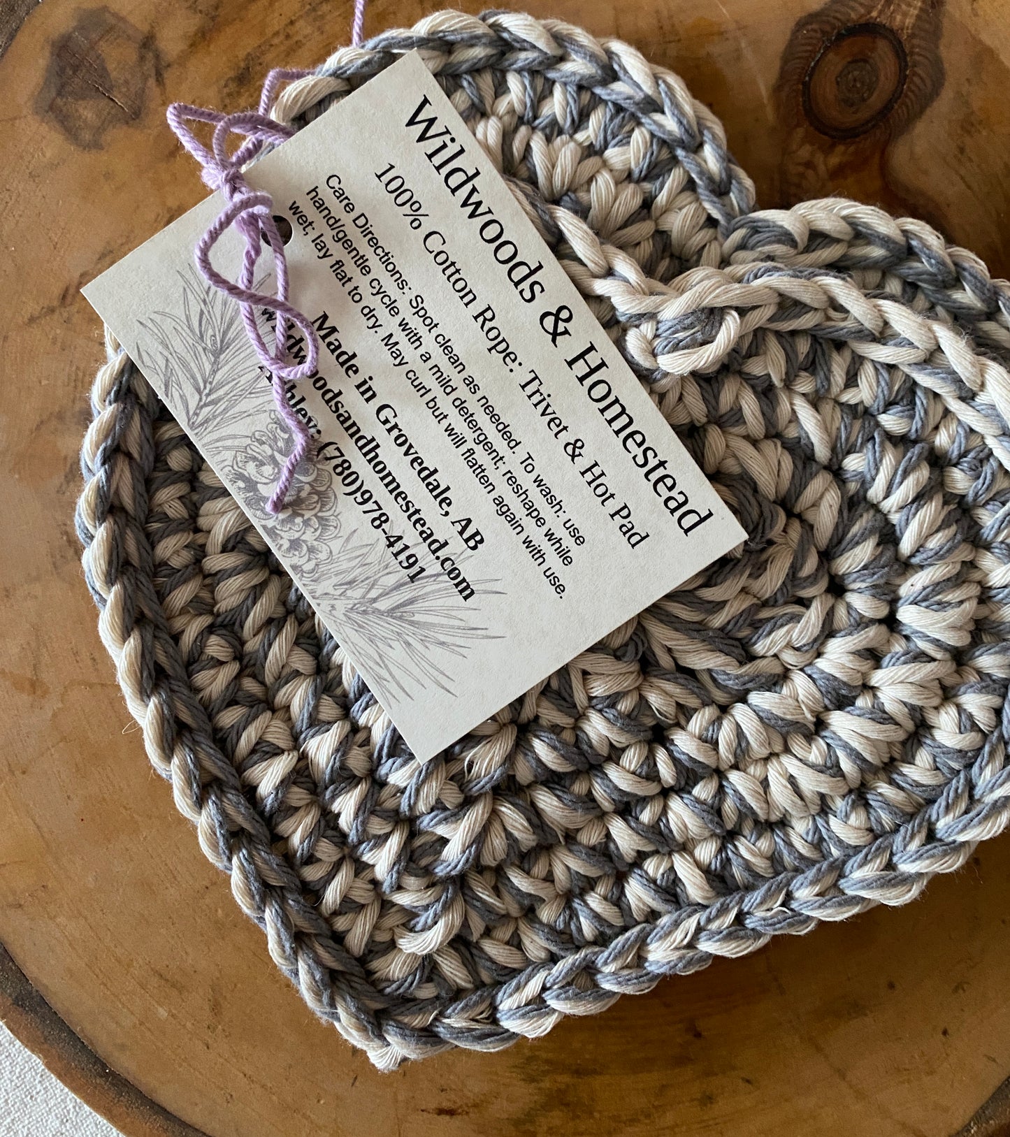 Farmhouse Hot Pad, Oven Mitt, Trivet