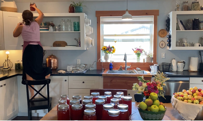 Canning: Apple Syrup and Apple Chutney