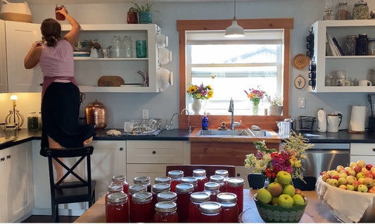 Canning: Apple Syrup and Apple Chutney