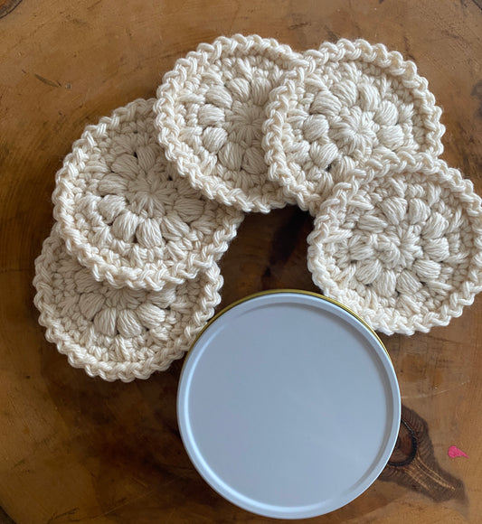 Organic Cotton Face Scrubbies