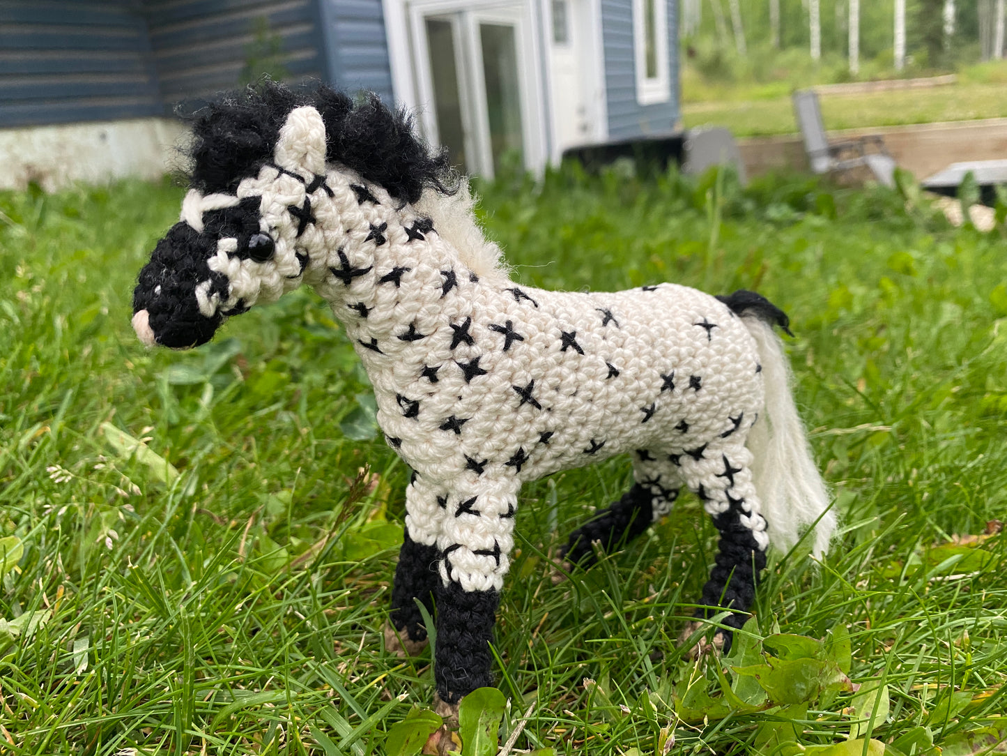 Makar the Crochet Horse