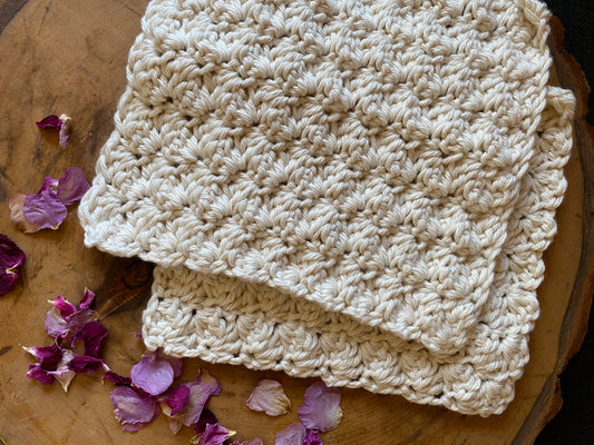 Organic Cotton Baby Washcloths