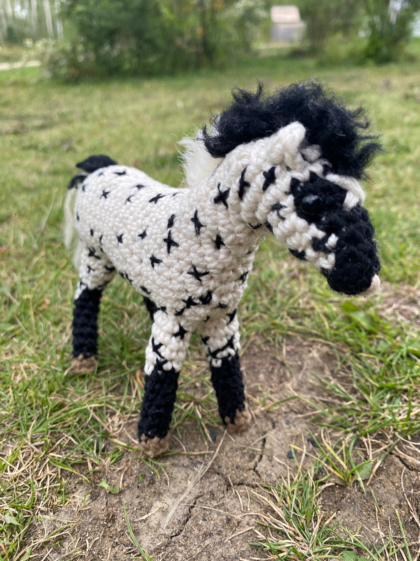 Makar the Crochet Horse
