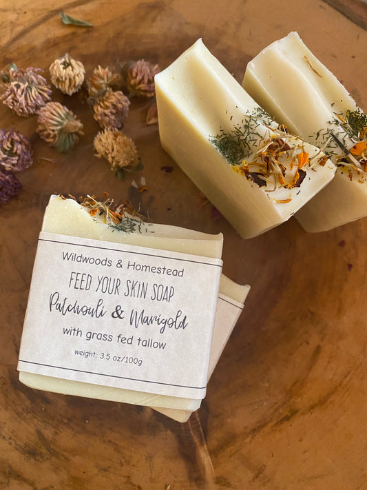 Patchouli & Marigold Hand & Body Soap