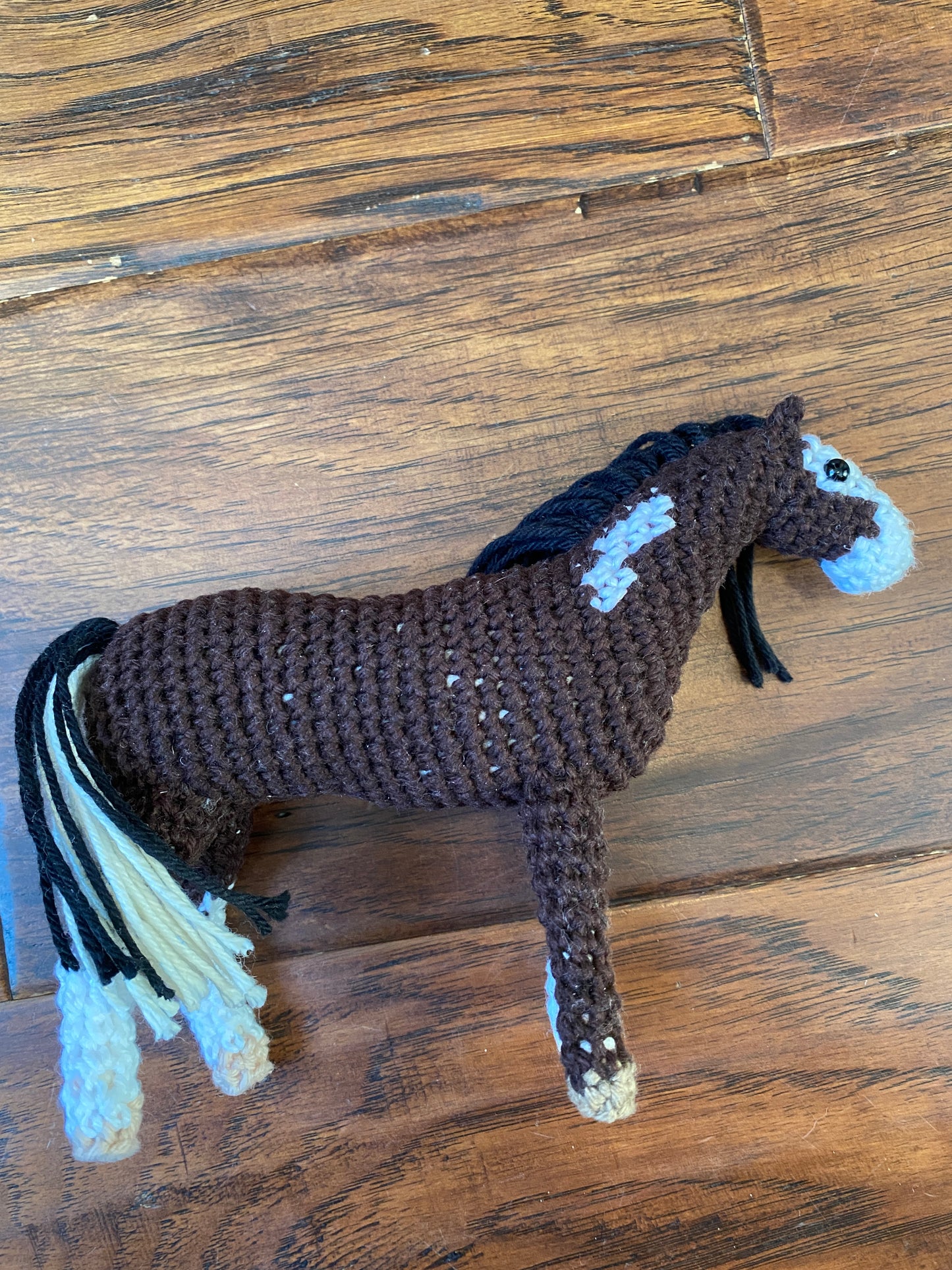 Pavel The Crochet Horse