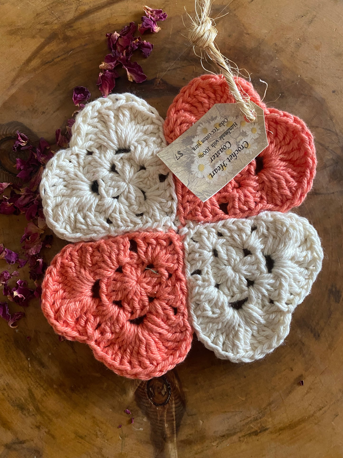 Heart Coaster Small Pot Holder