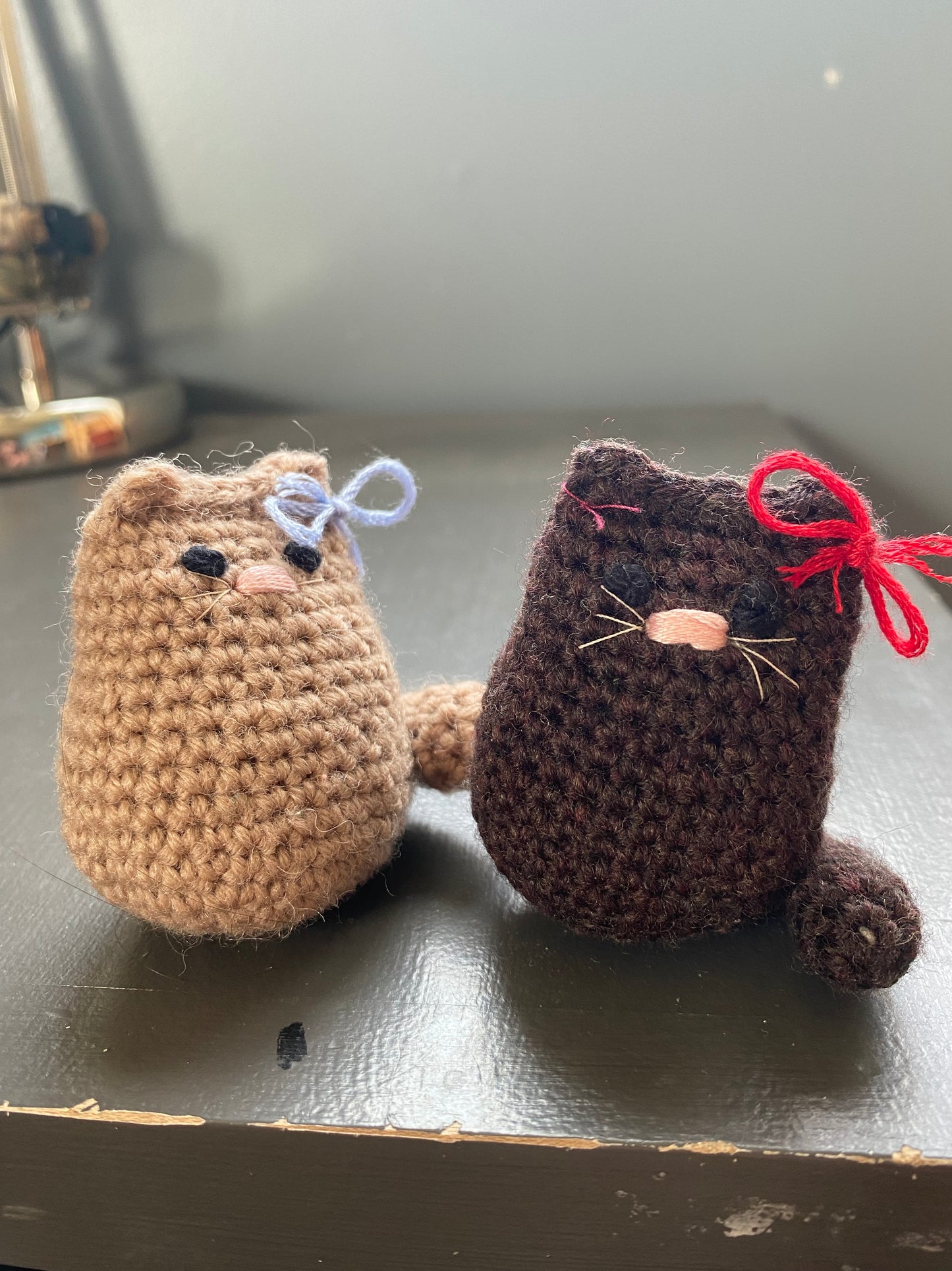 Crochet Wool Kittens