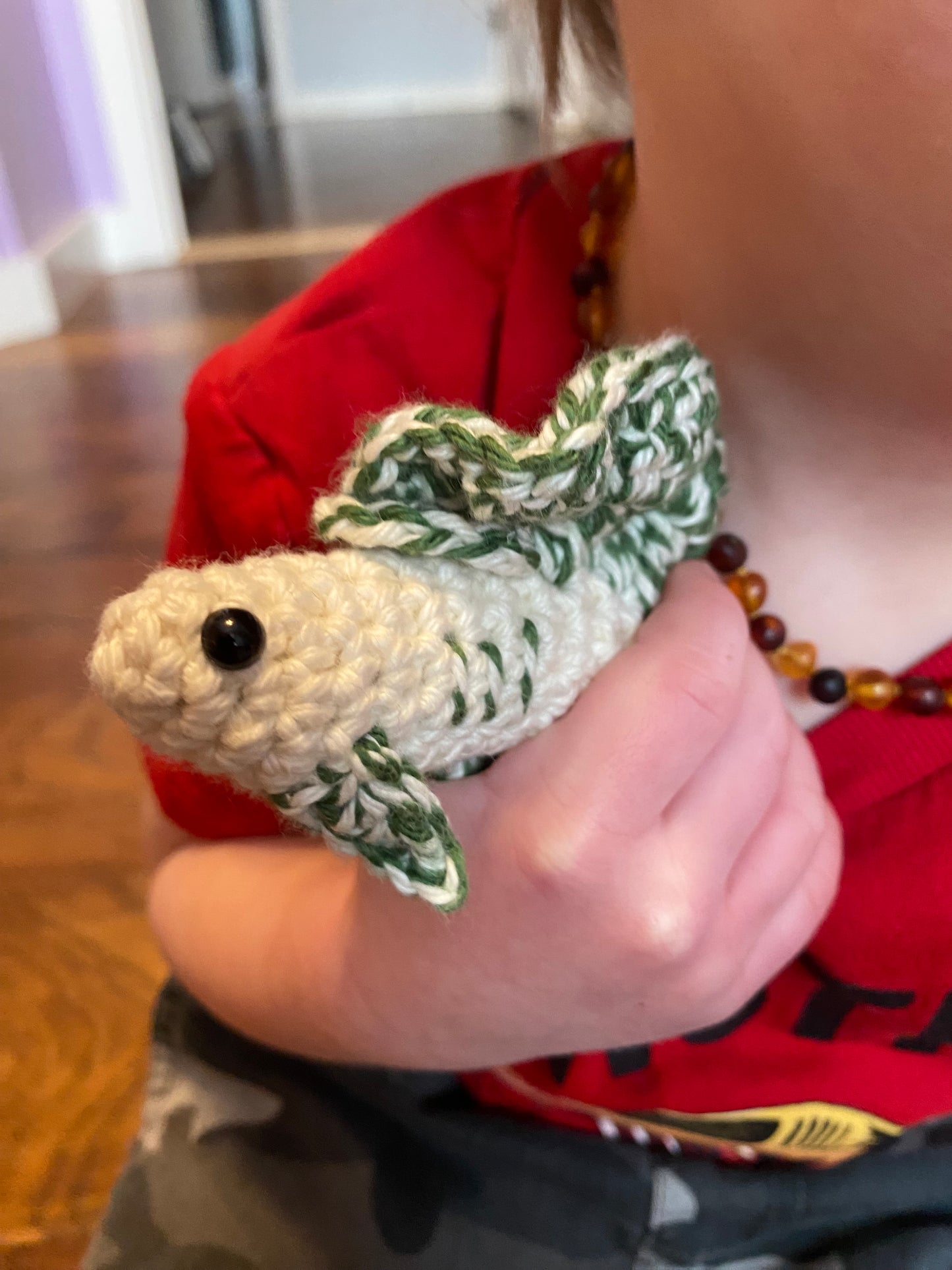 Cotton Crochet Beta Fish