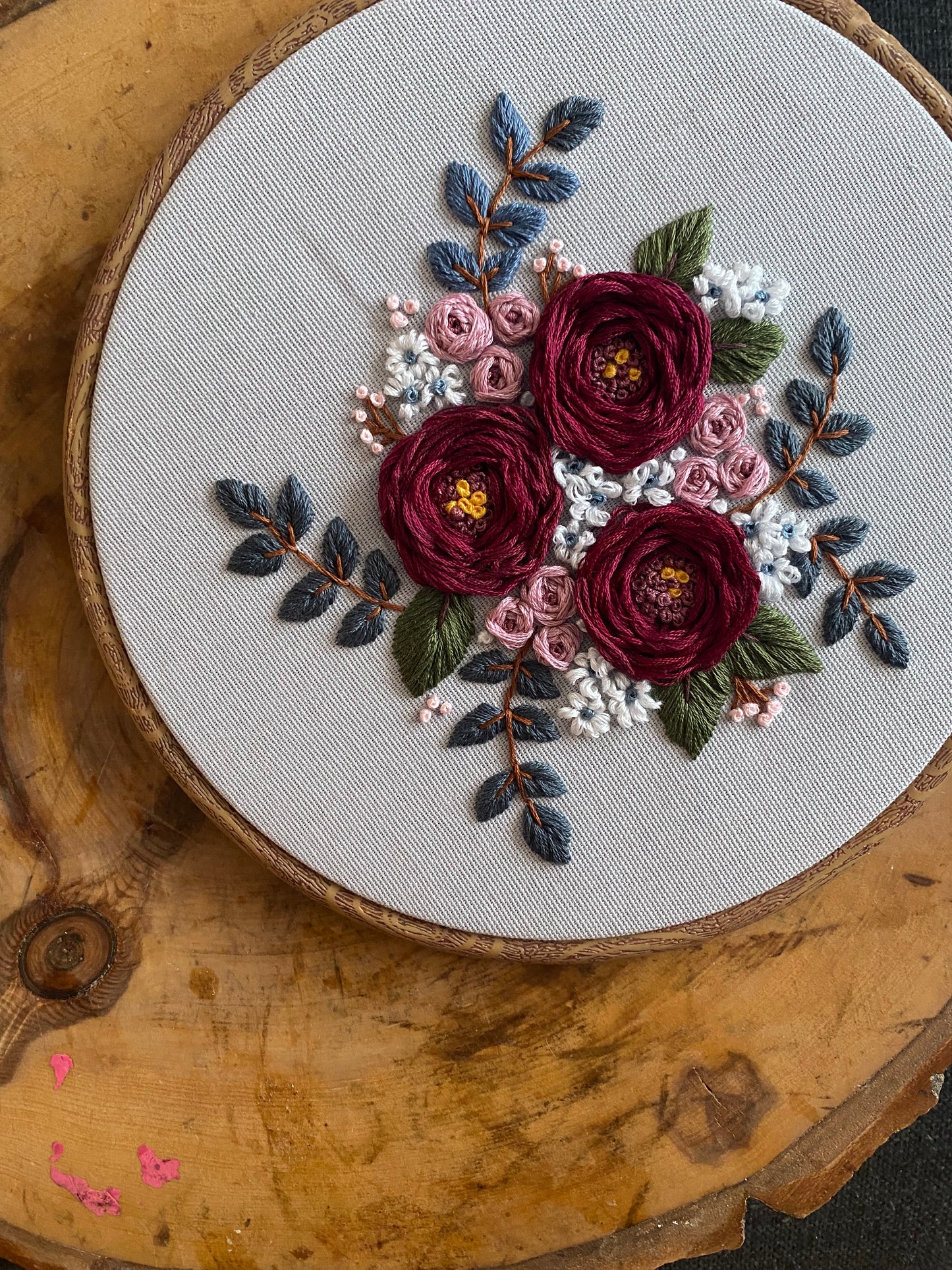 Summer Roses Embroidery