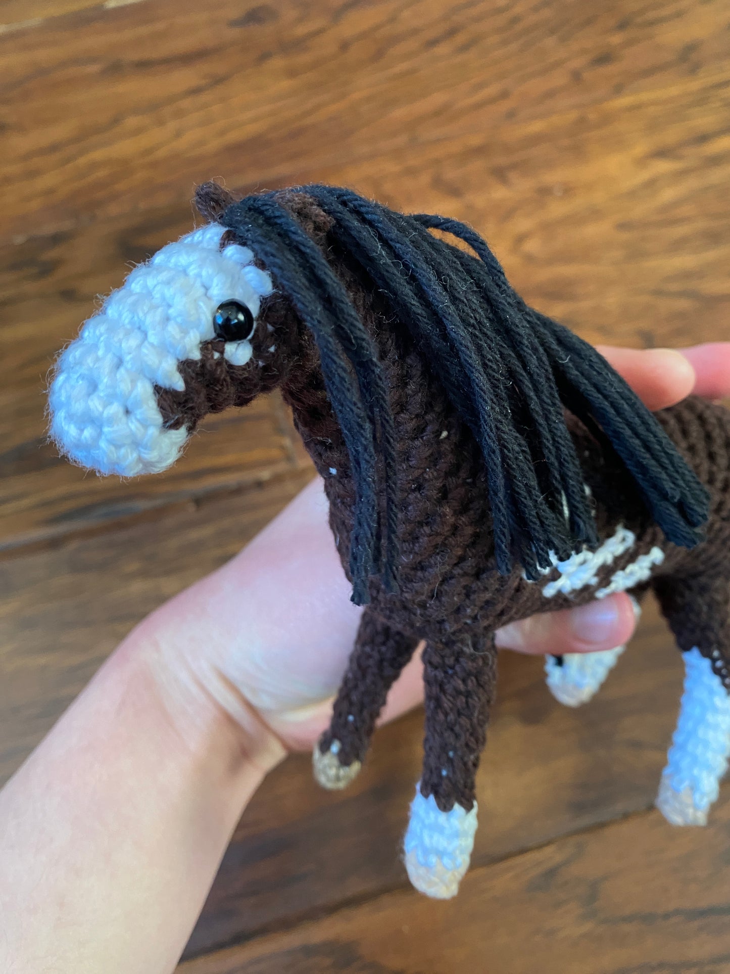 Pavel The Crochet Horse