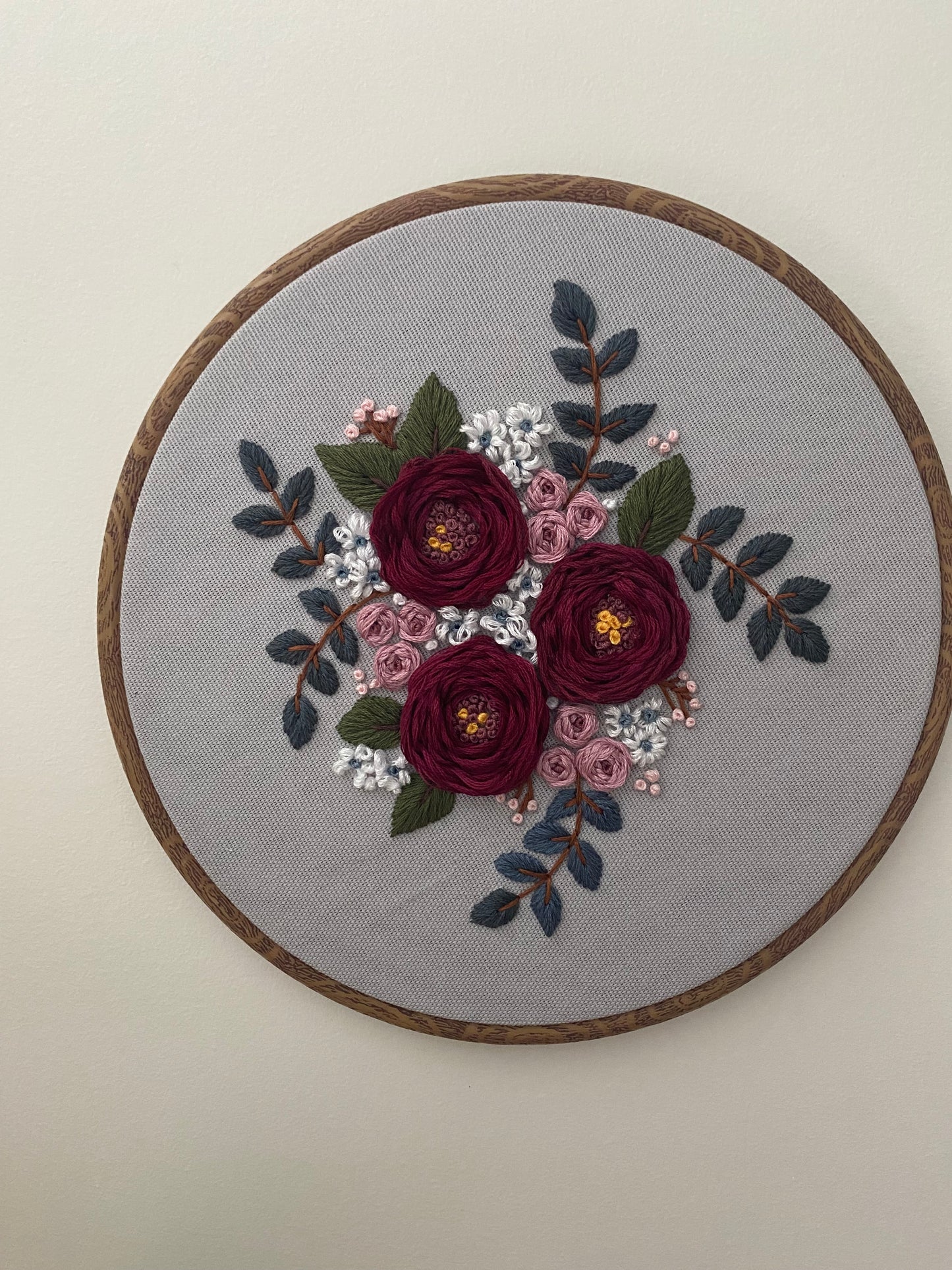 Summer Roses Embroidery