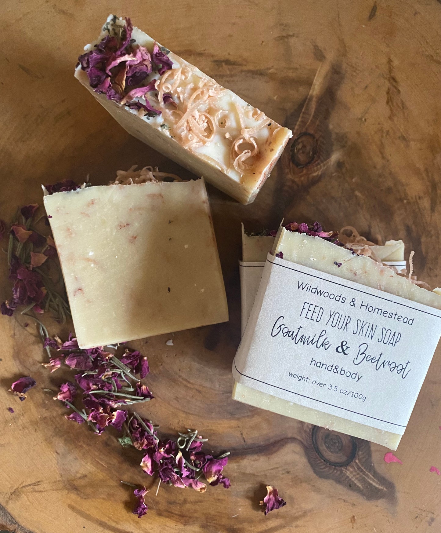 Goatmilk & Beetroot Beauty Bar