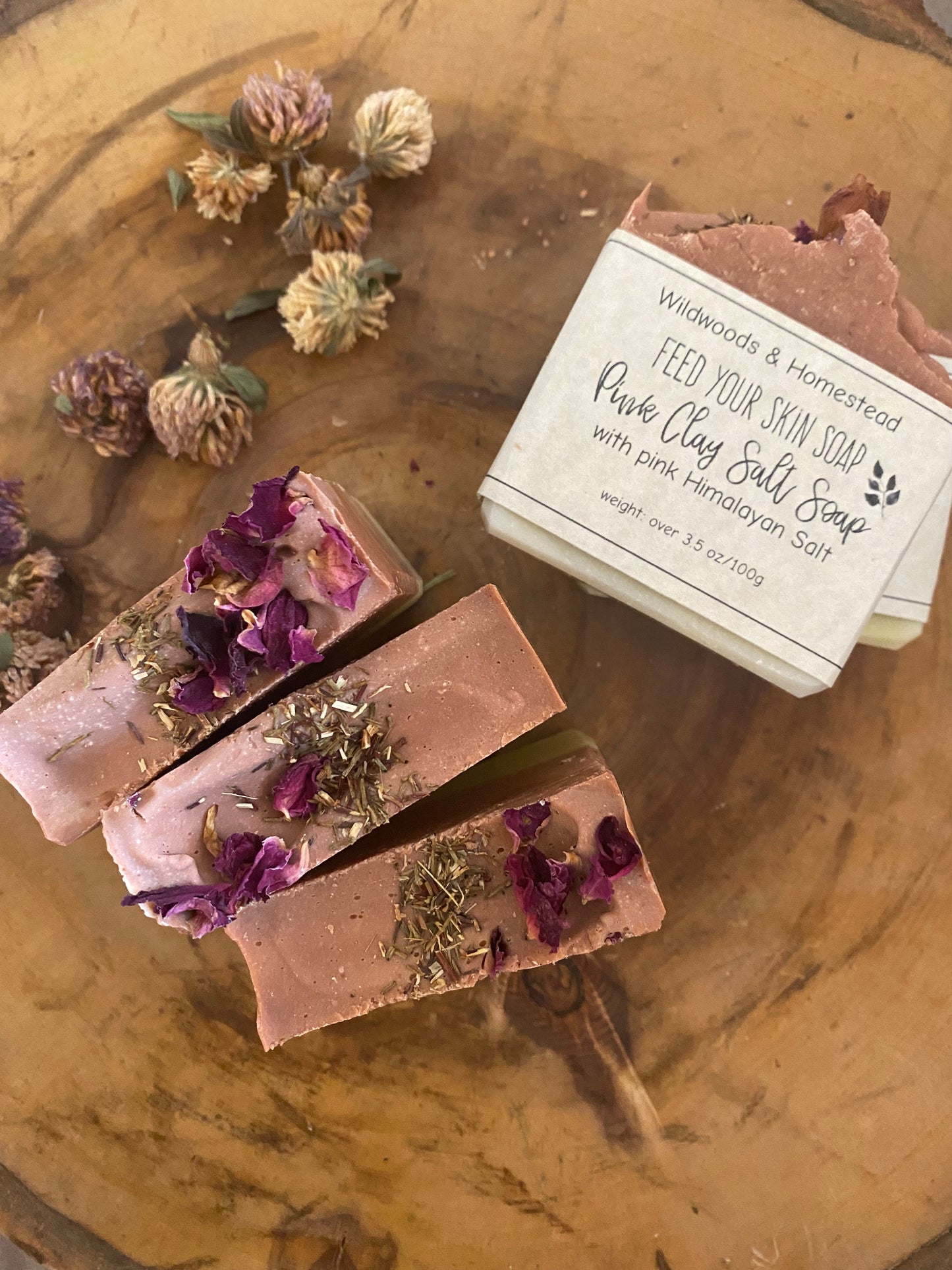 French Pink Clay Bar Soap