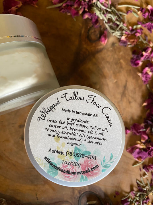 Whipped Tallow Face Cream