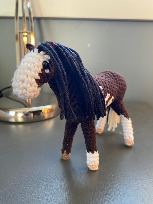 Pavel The Crochet Horse