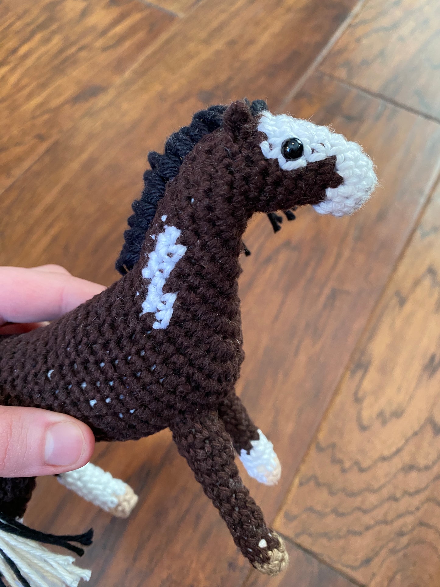 Pavel The Crochet Horse