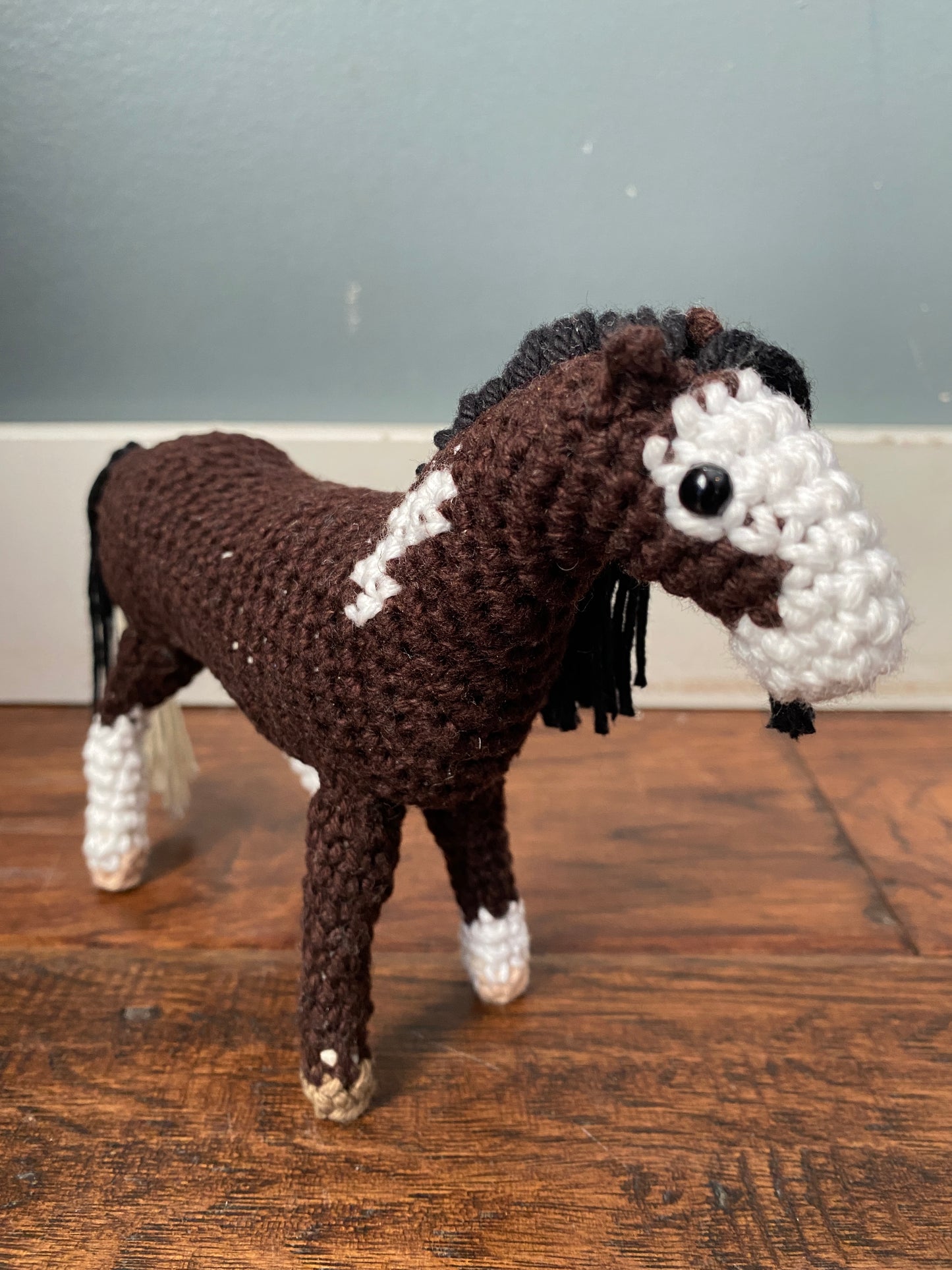 Pavel The Crochet Horse