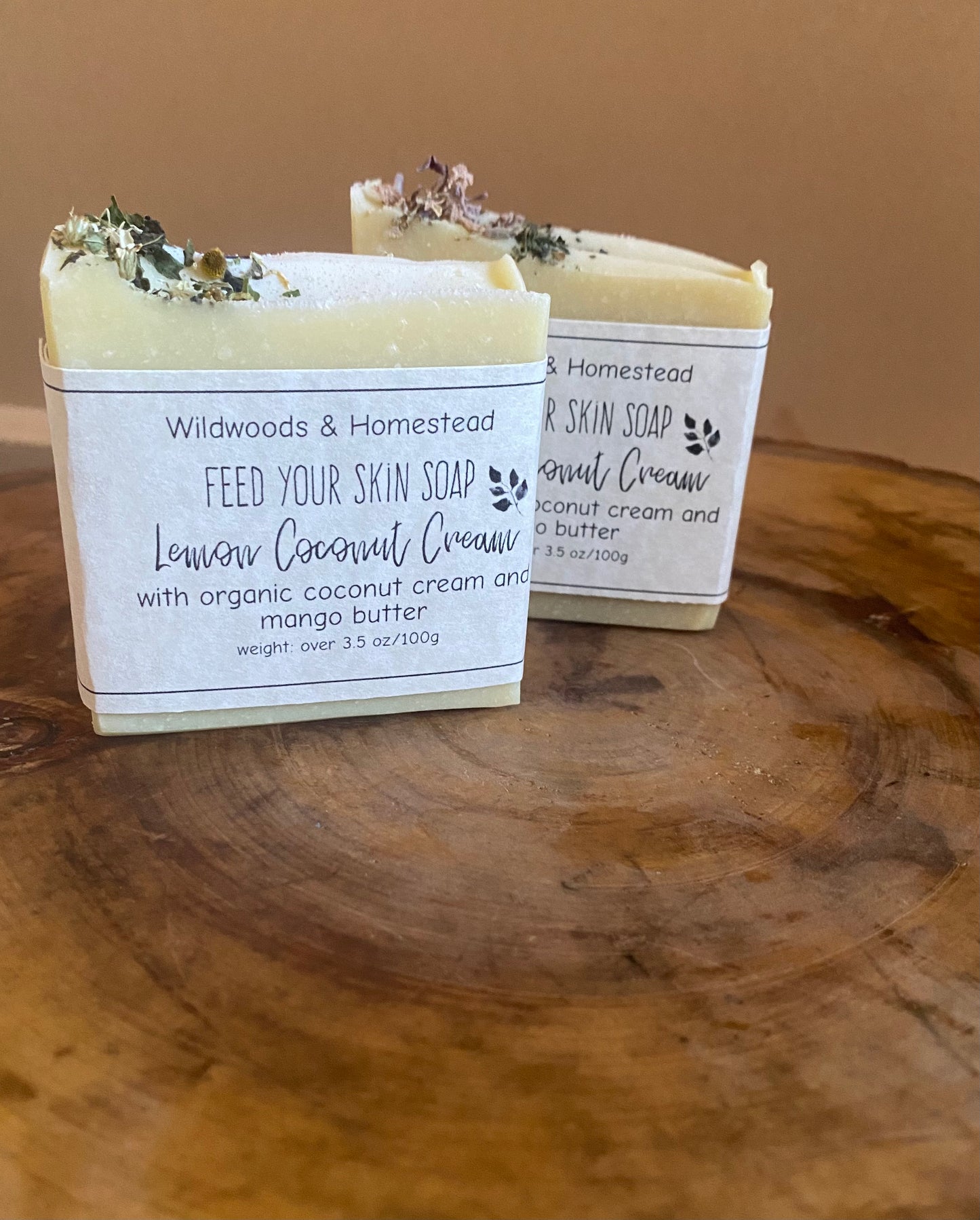 Lemon Coconut Cream Body Soap Bar