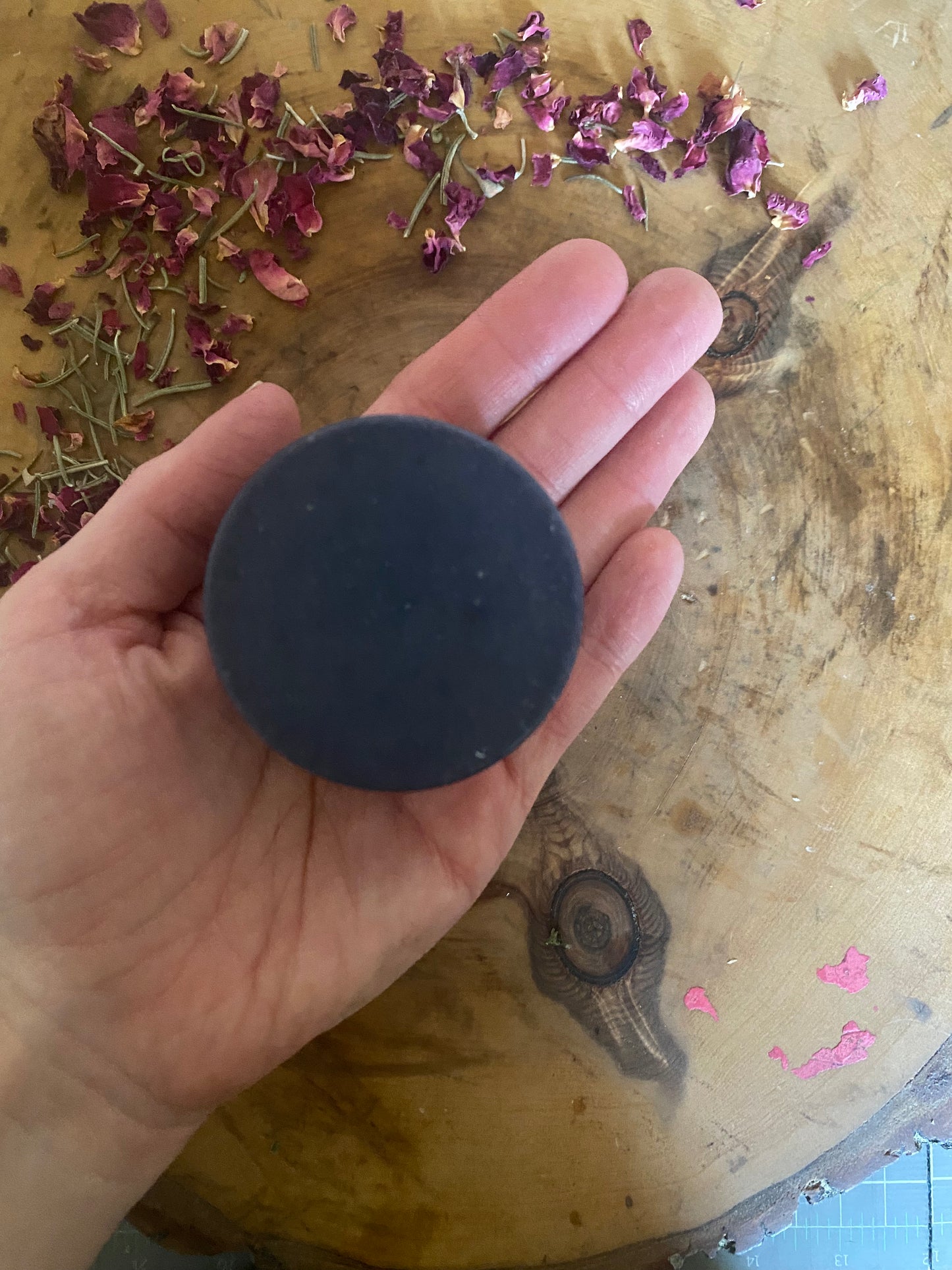 Purple Solid Shampoo Bar