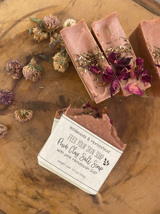 French Pink Clay Bar Soap