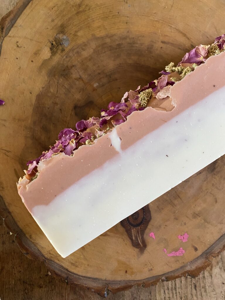 Geranium Rose Hand and Face Soap Img 3872 768x1024