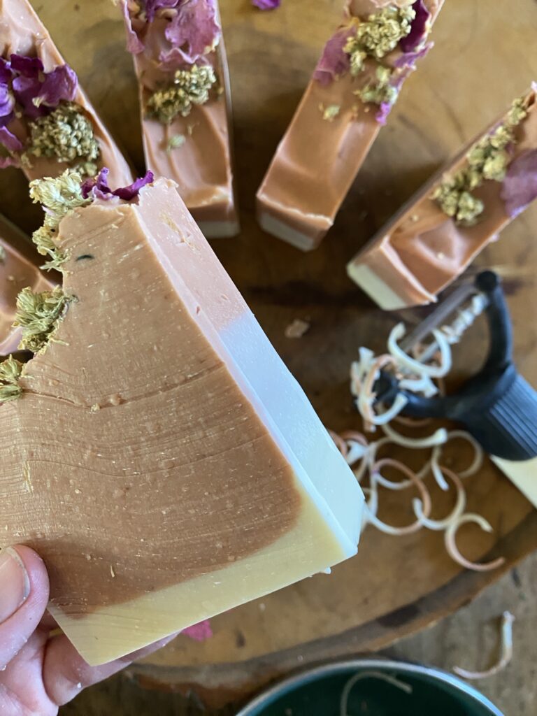 Geranium Rose Hand and Face Soap Img 3874 768x1024