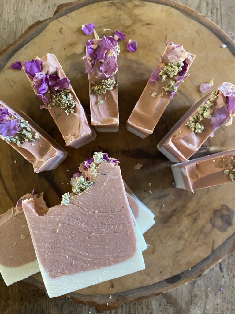 Geranium Rose Hand and Face Soap Img 3875 768x1024